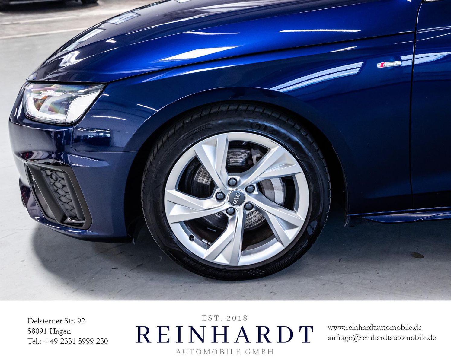 Audi A4 AVANT 40 TDI S LINE Black - Samsaru's Car Outlet