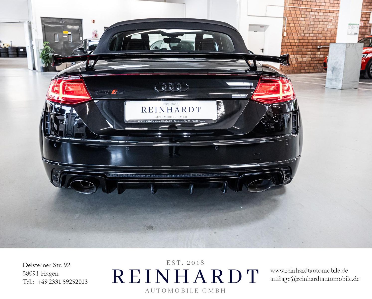 Audi TT RS ROADSTER ALL-BLACK/20Z/MTRX/RS-AGA/280KM/H