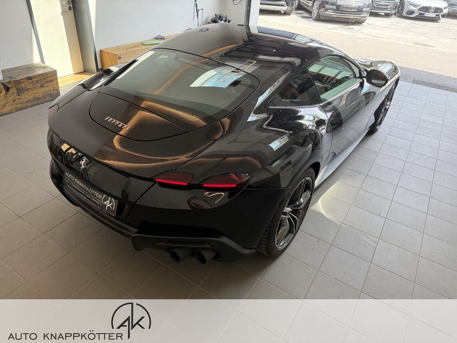 Ferrari Roma/ 1. Hand/ Keramik Scheckheft/ Klima