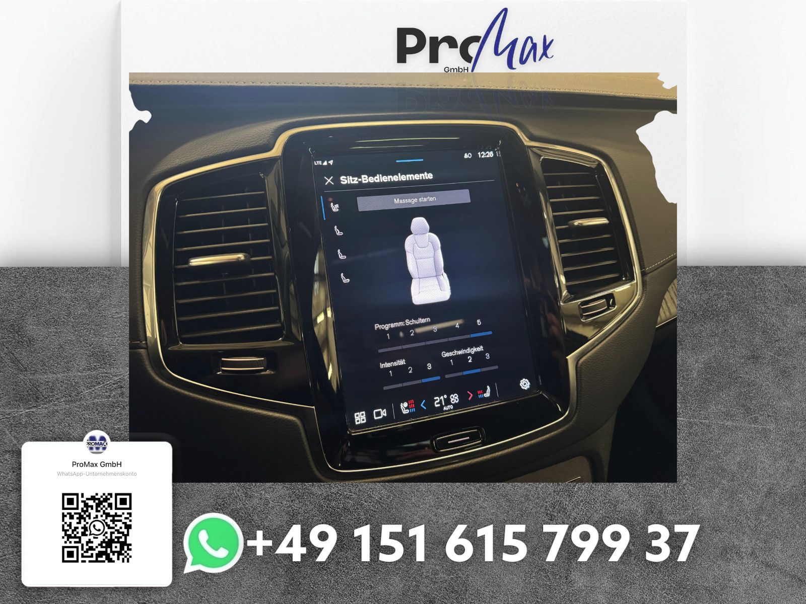 Volvo XC90 B5 D Ultimate Dark AWD PANO HUD AHK FourC