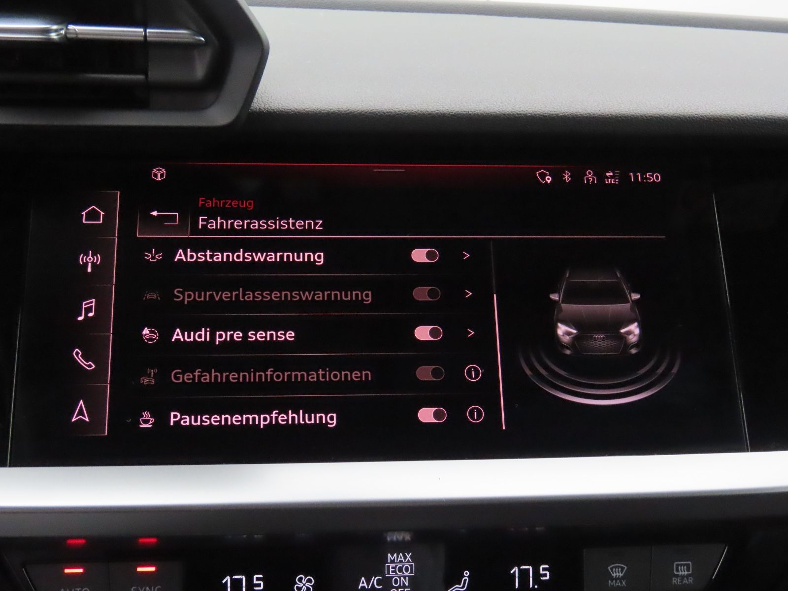 Audi A3 35 TFSI Sportback Sportsitze Navigation