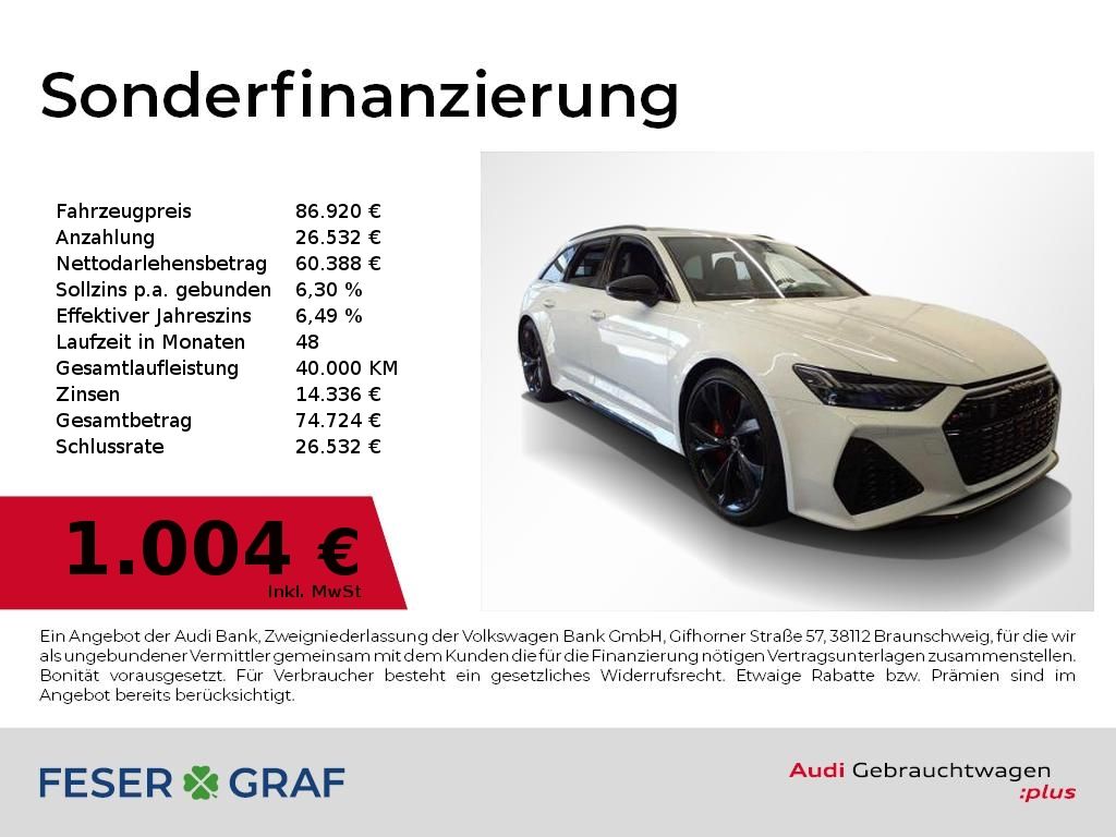 Audi RS6 Avant Keramik,HUD,Standhzg,RS-Sportabgas,Las