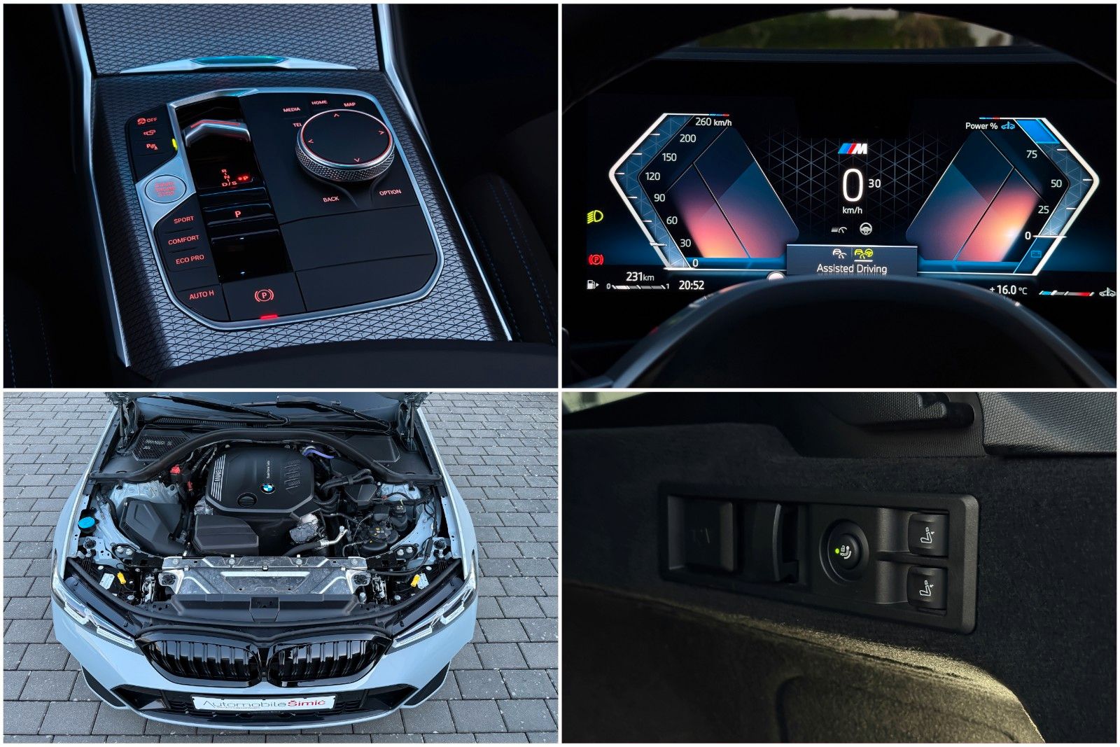 BMW 320d xD M Sport AHK HuD 360° hifi ACC