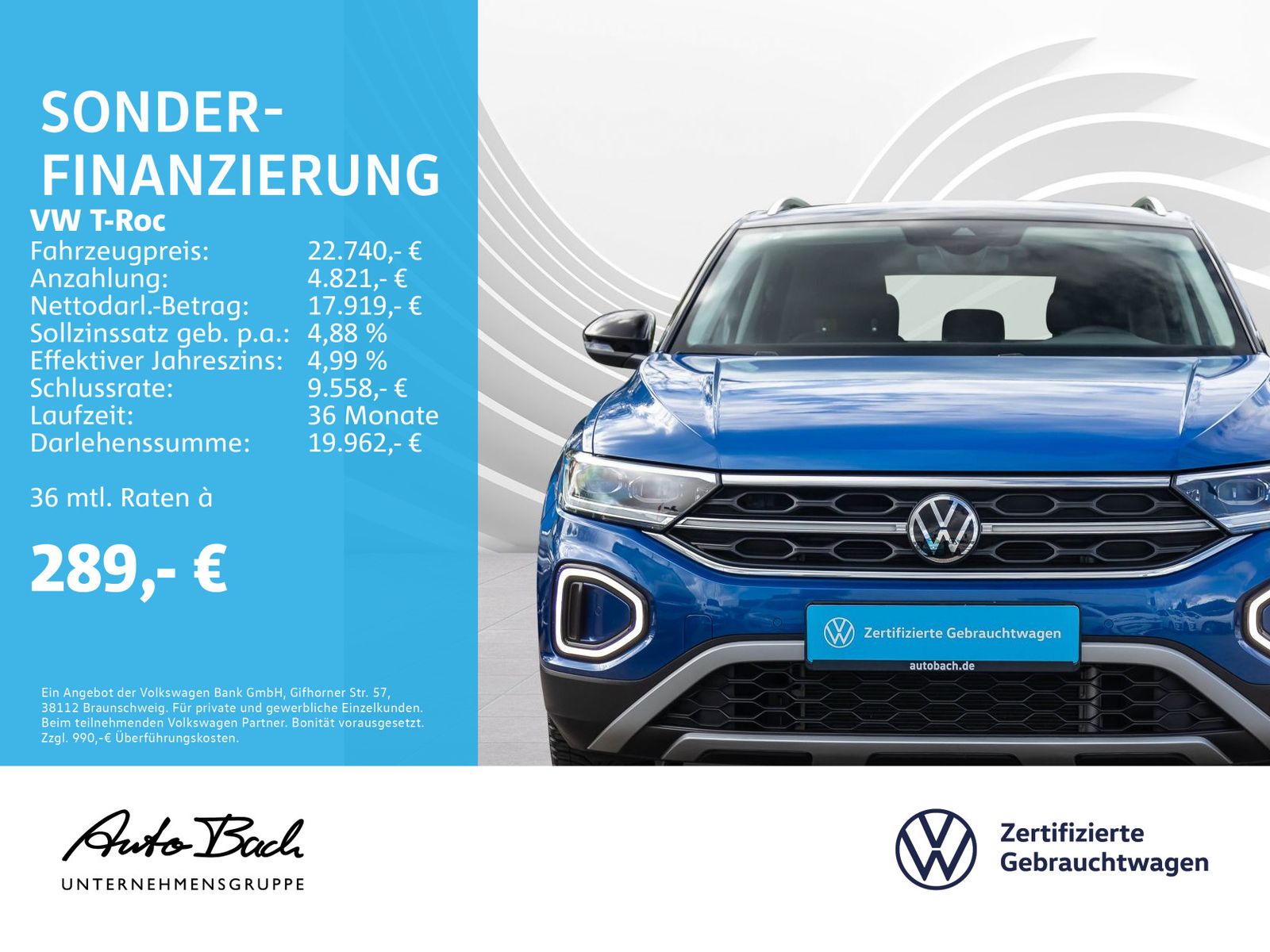 Volkswagen T-Roc 1.0 TSI Style - Samsaru's Car Outlet