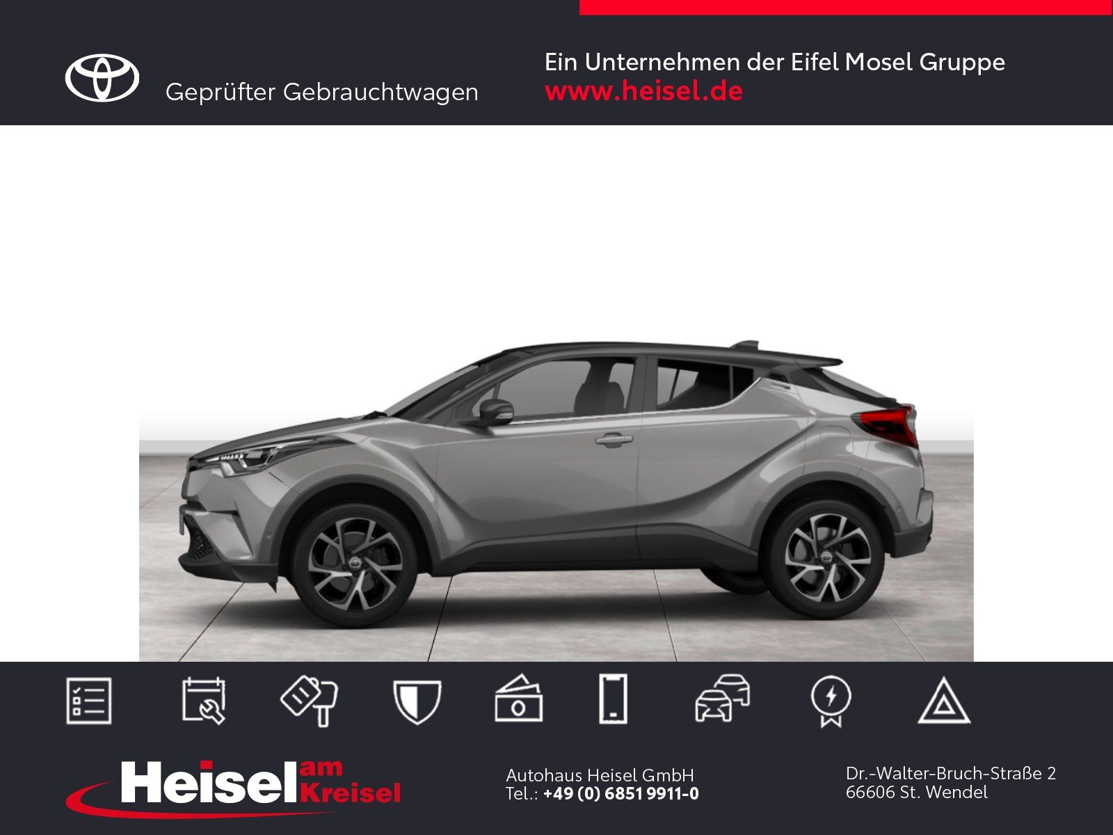 Toyota C-HR Hybrid - Samsaru's Car Outlet