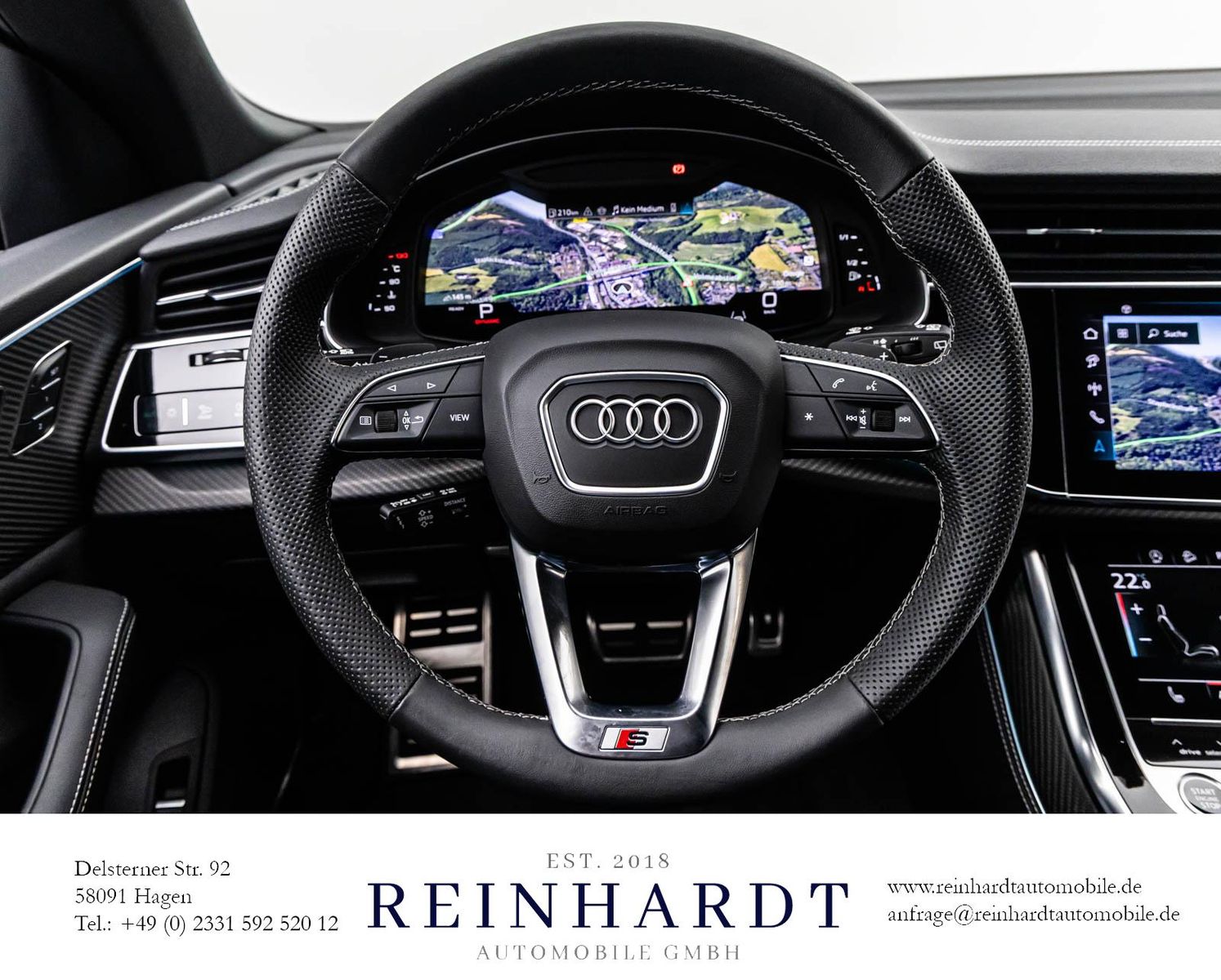 Audi Q8 50TDi 2x S LINE BLACK HD-MATRIX/ACC/HuD/PANO