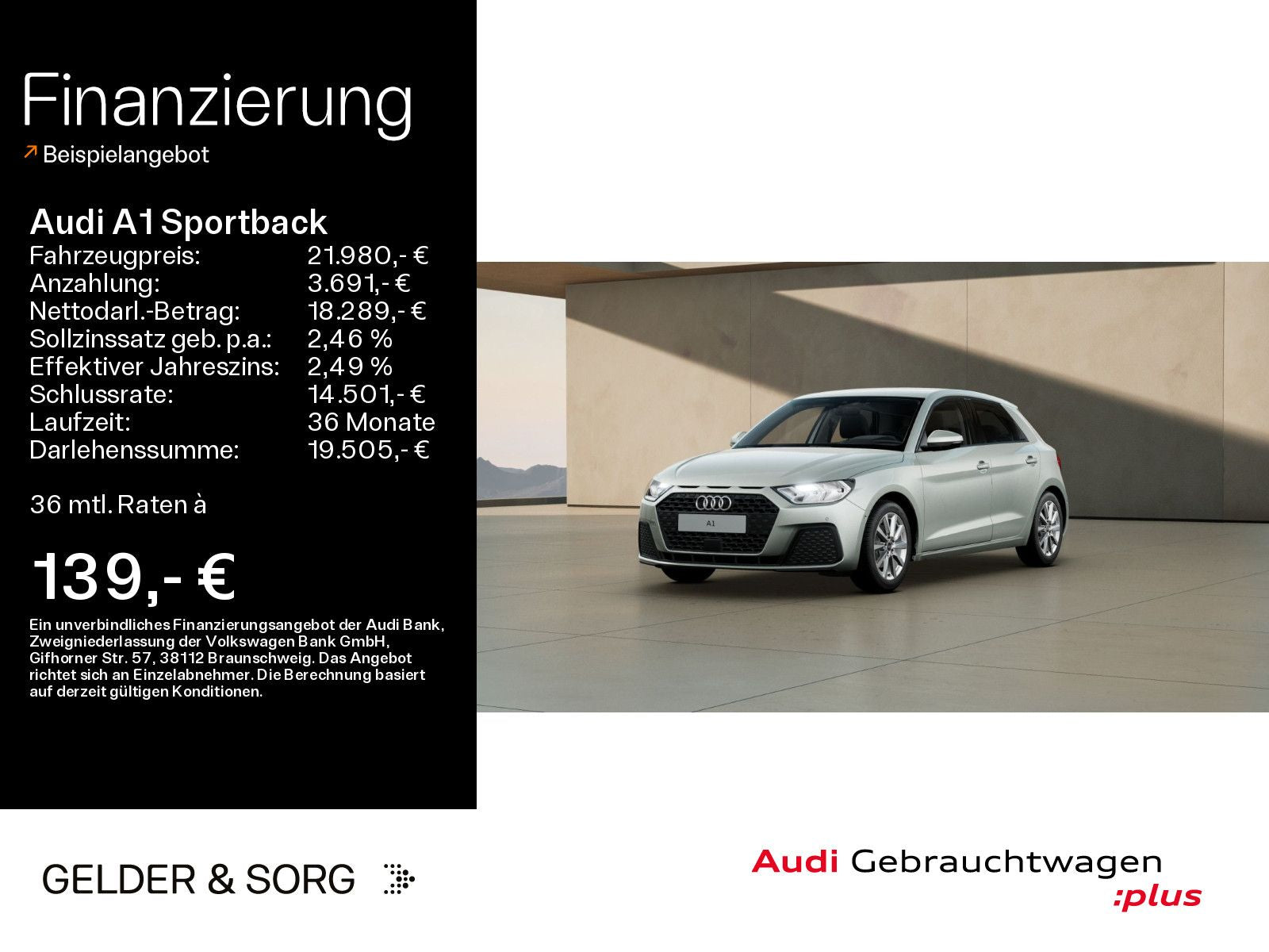 Audi A1 Sportback 30 TFSI - Samsaru's Car Outlet