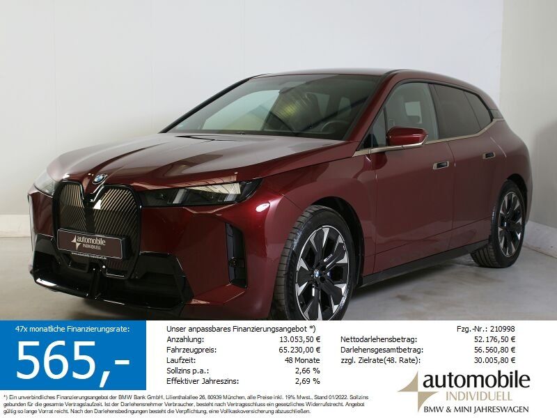 BMW iX xDrive45 M Sport UVP. 98300.-H&K AHK 0.25%!!
