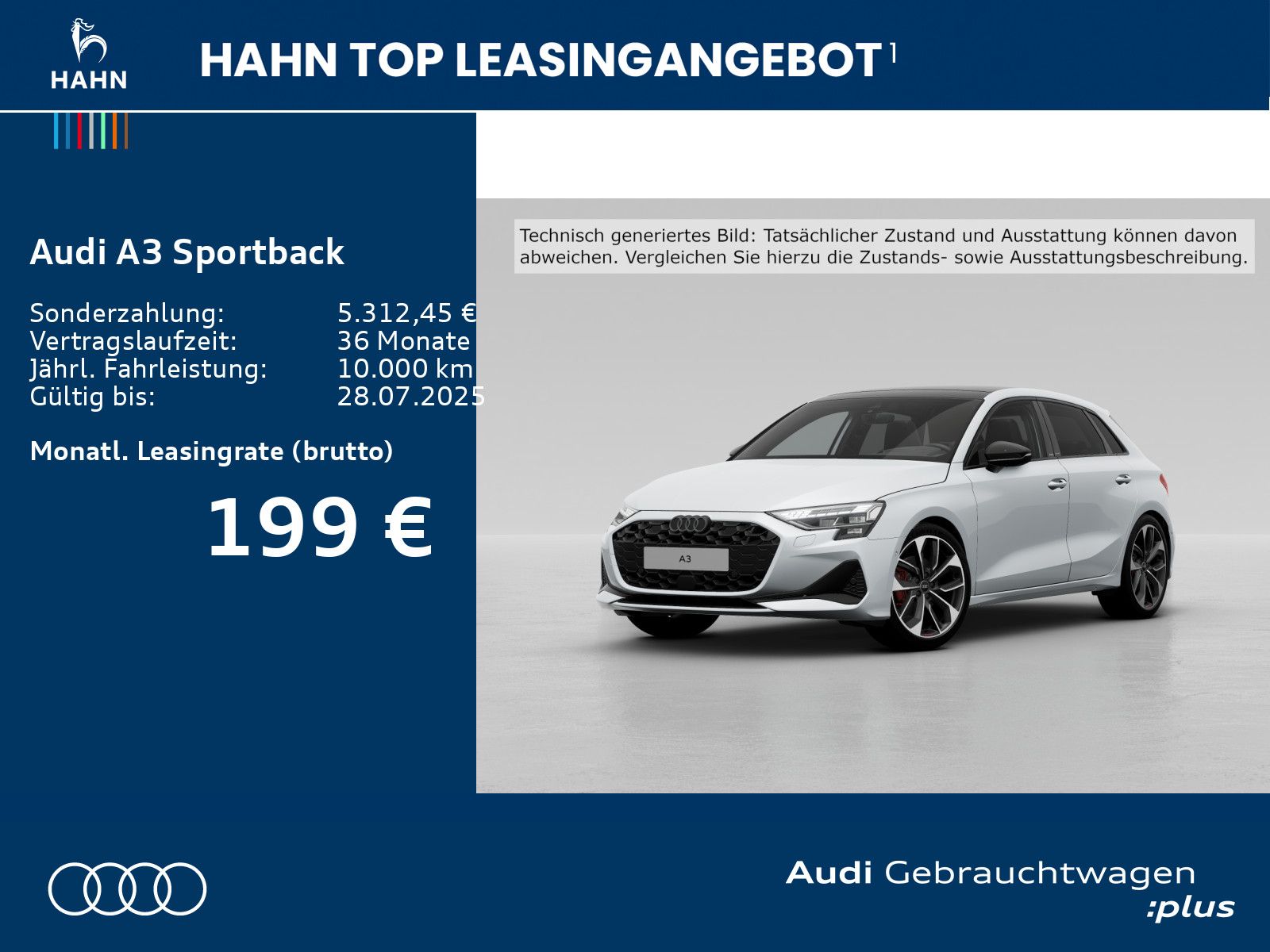 Audi A3 Sportback 35 TDI S-tronic advanced - Samsaru's Car Outlet