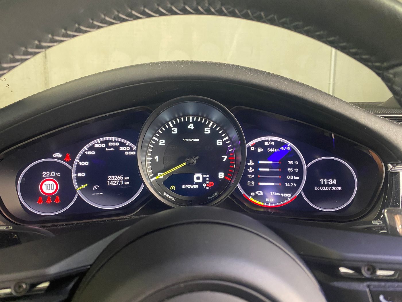 Porsche Panamera 4S E-Hybrid Sport Turismo | Head-Up |