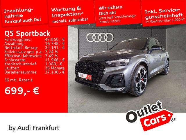 Audi Q5 Sportback 50 TDI quattro S line - Samsaru's Car Outlet