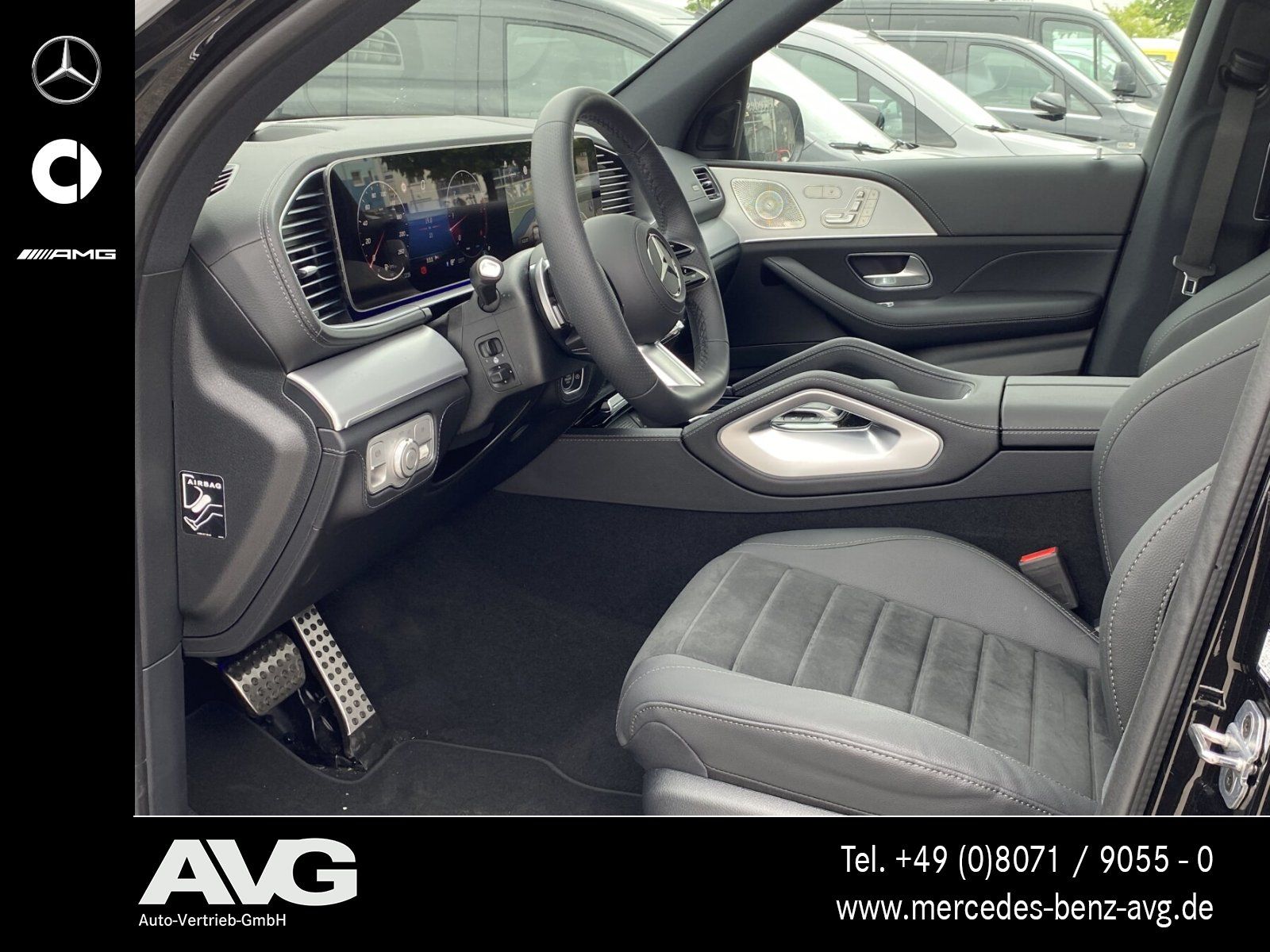 Mercedes-Benz GLE 450 d 4M AMG Pano HuD Stndhzg AHK Air 360°