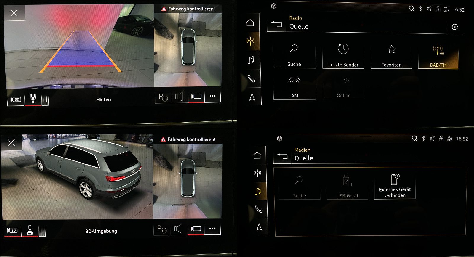 Audi Q7 50|RS/S-LINE|7-SITZ|HUD|SOFT|360°|LUFT|LASER|