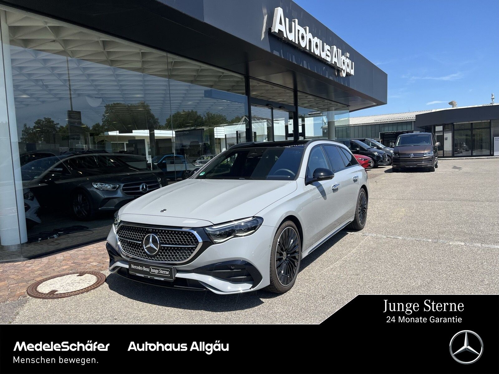 Mercedes-Benz E 450 T d 4M AMG Night Premium+ 20" AHK Pano 360