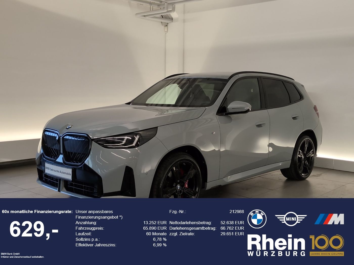 BMW X3 40d xDrive M Sport Pro Navi/LED/AHK/360°/HuD