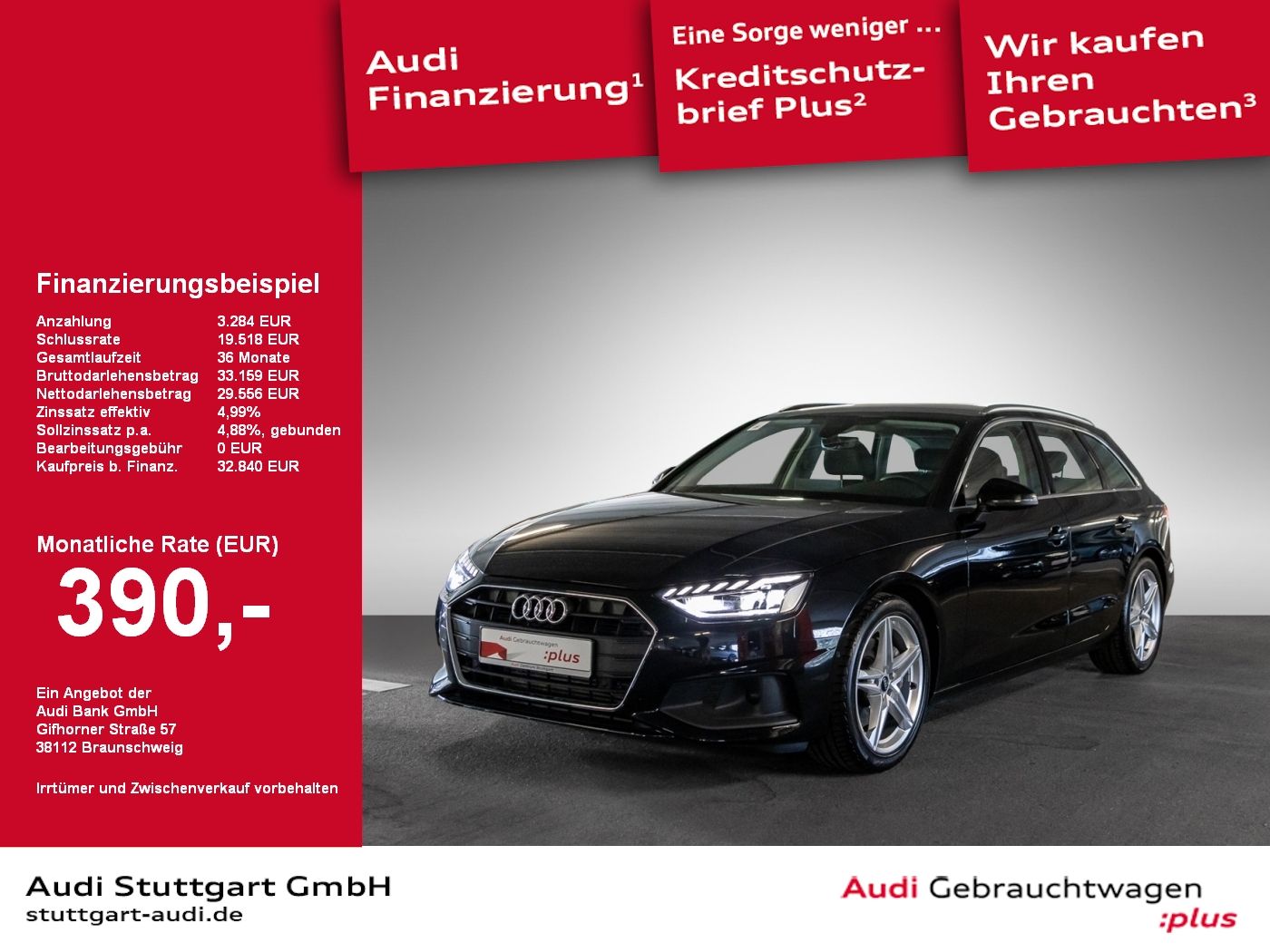 Audi A4 Avant 40 TFSI - Samsaru's Car Outlet