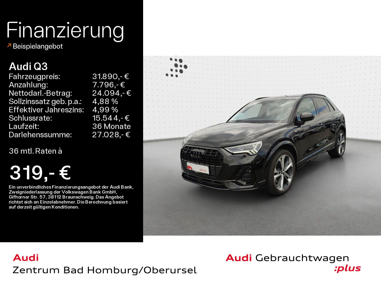 Audi Q3 40 TDI quattro S line - Samsaru's Car Outlet