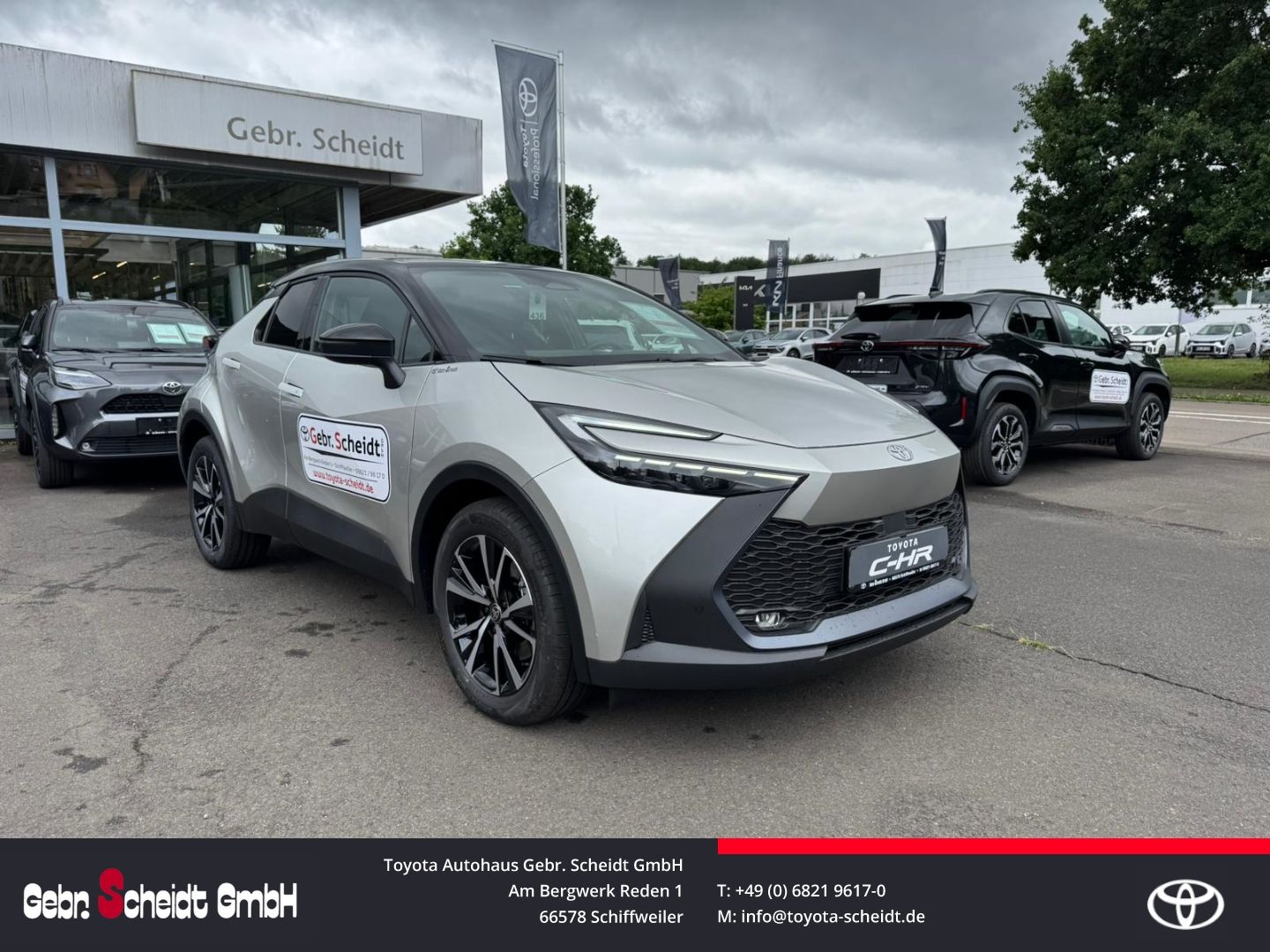 Toyota C-HR Plug-In Hybrid FWD Team D  Elektr. Heckkl L