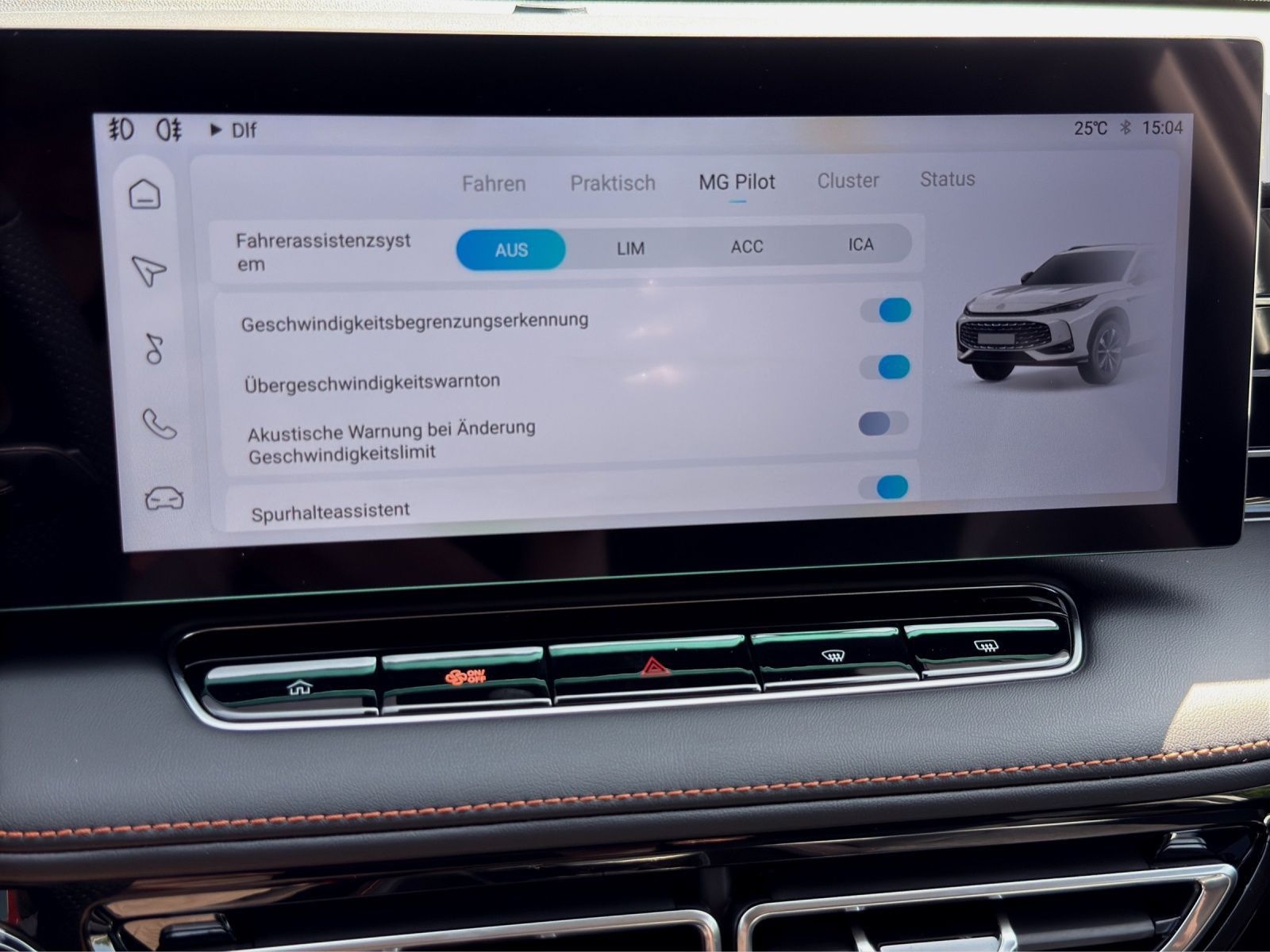 MG HS 1.5 AT Comfort Navi LED Virtual