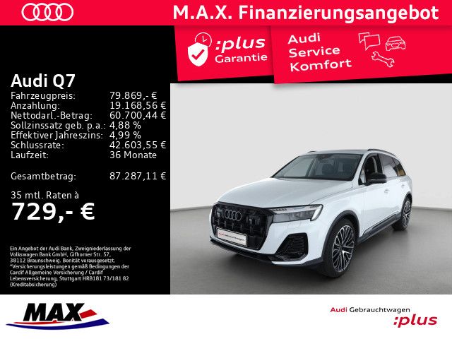 Audi Q7 50 TDI quattro MATRIX LED+PANO+DCP+AHK+7SIITZ