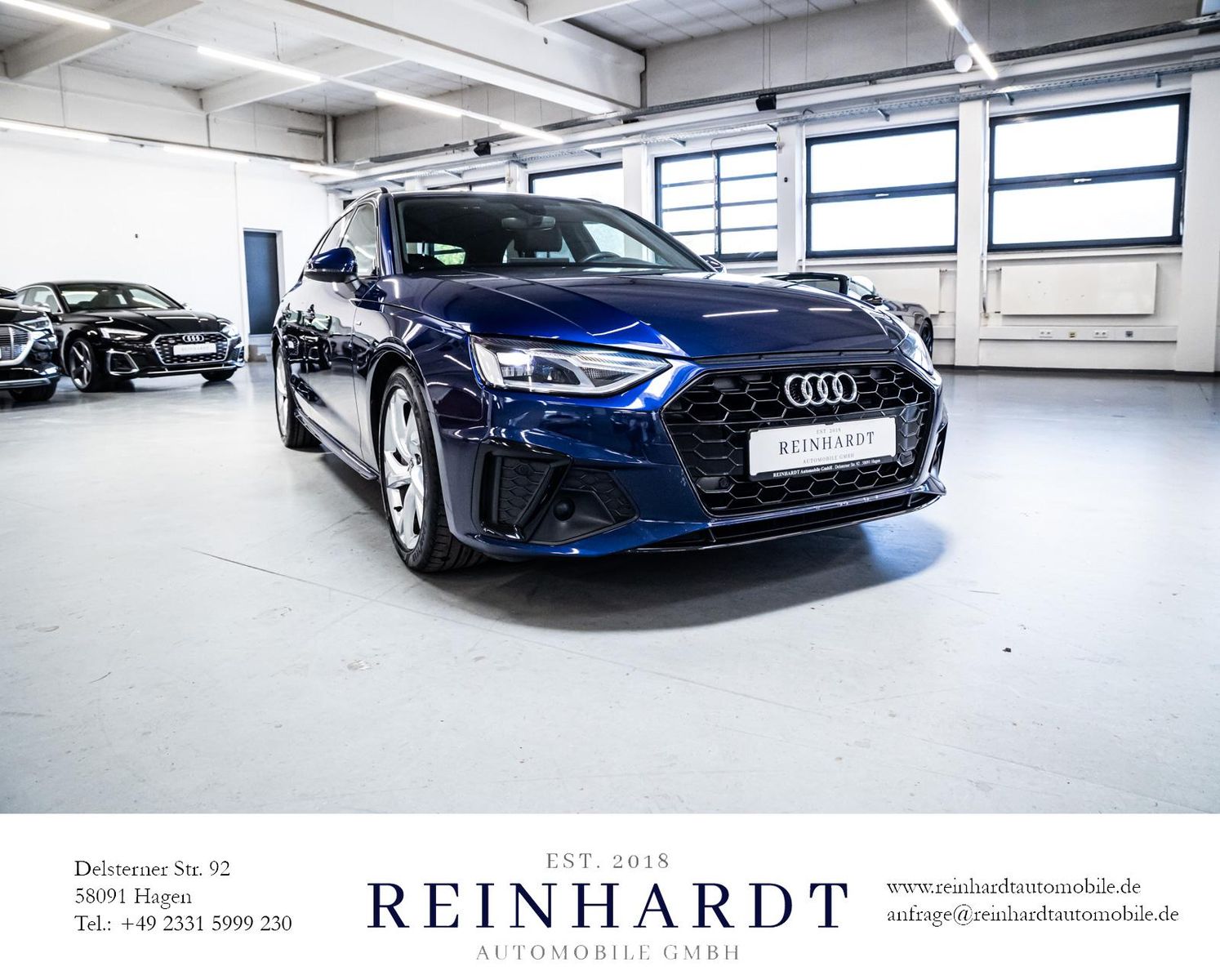 Audi A4 AVANT 40 TDI S LINE Black - Samsaru's Car Outlet