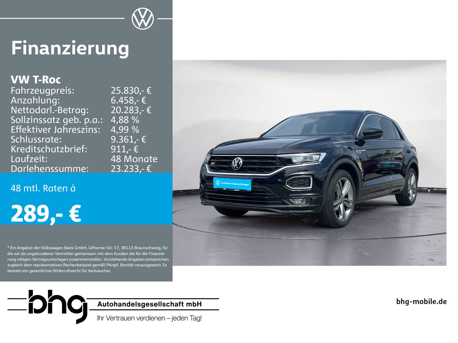 Volkswagen T-Roc 1.5 TSI ACT Sport - Samsaru's Car Outlet