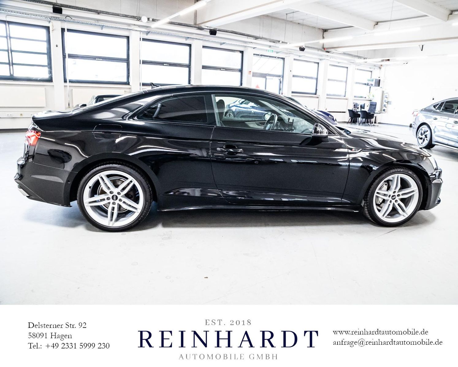 Audi A5 COUPE 40TDi Q S LINE/ALL-BLACK/19Z./ACC/MATRX