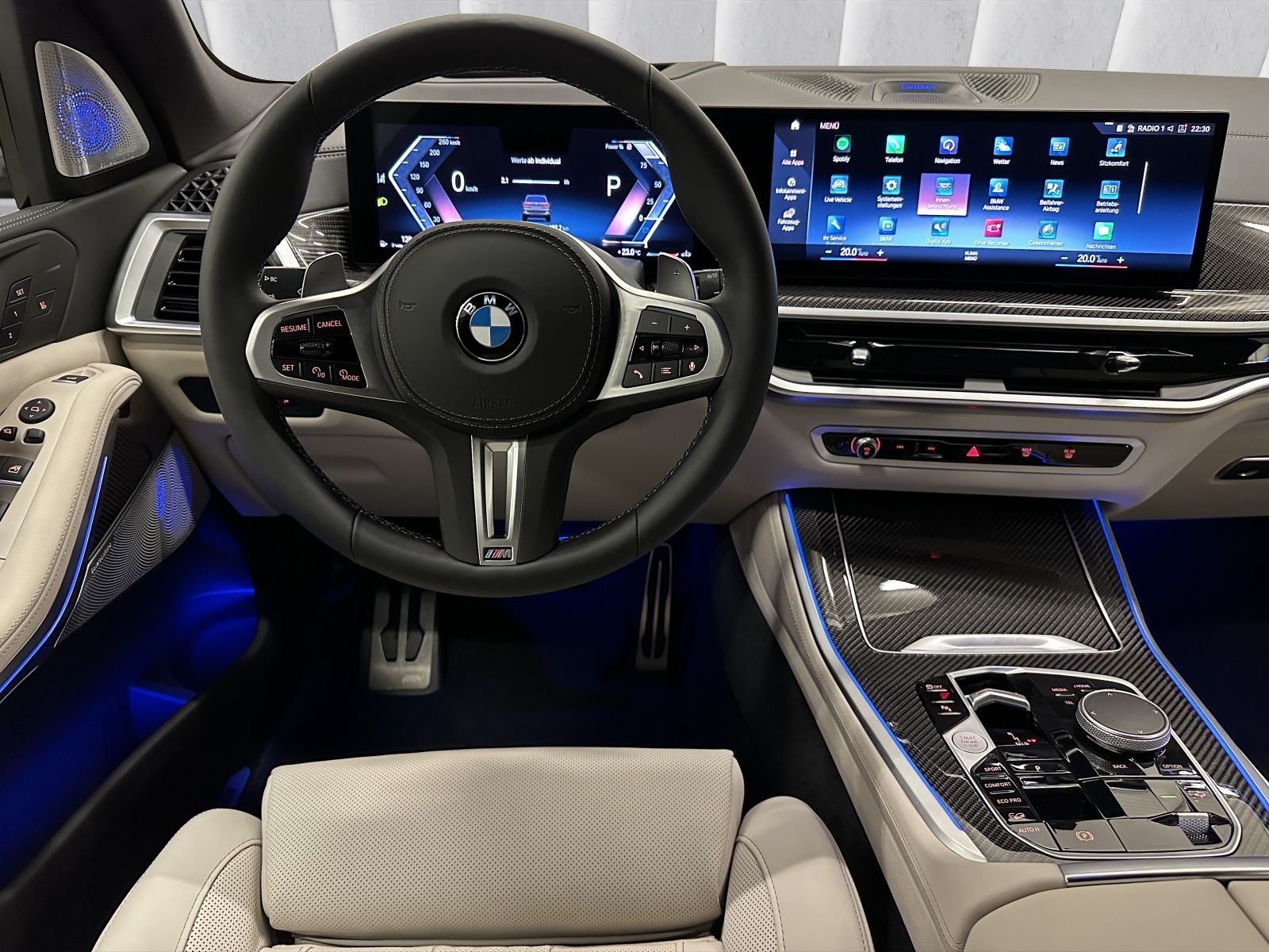 BMW X5 M60i xD Bowers/Carbon/Standhzg/AHK/Sky