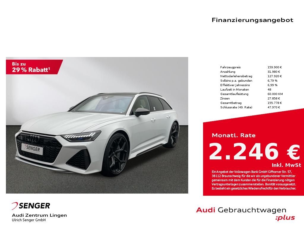 Audi RS6 Avant performance RS Dynamik-Paket plus Navi