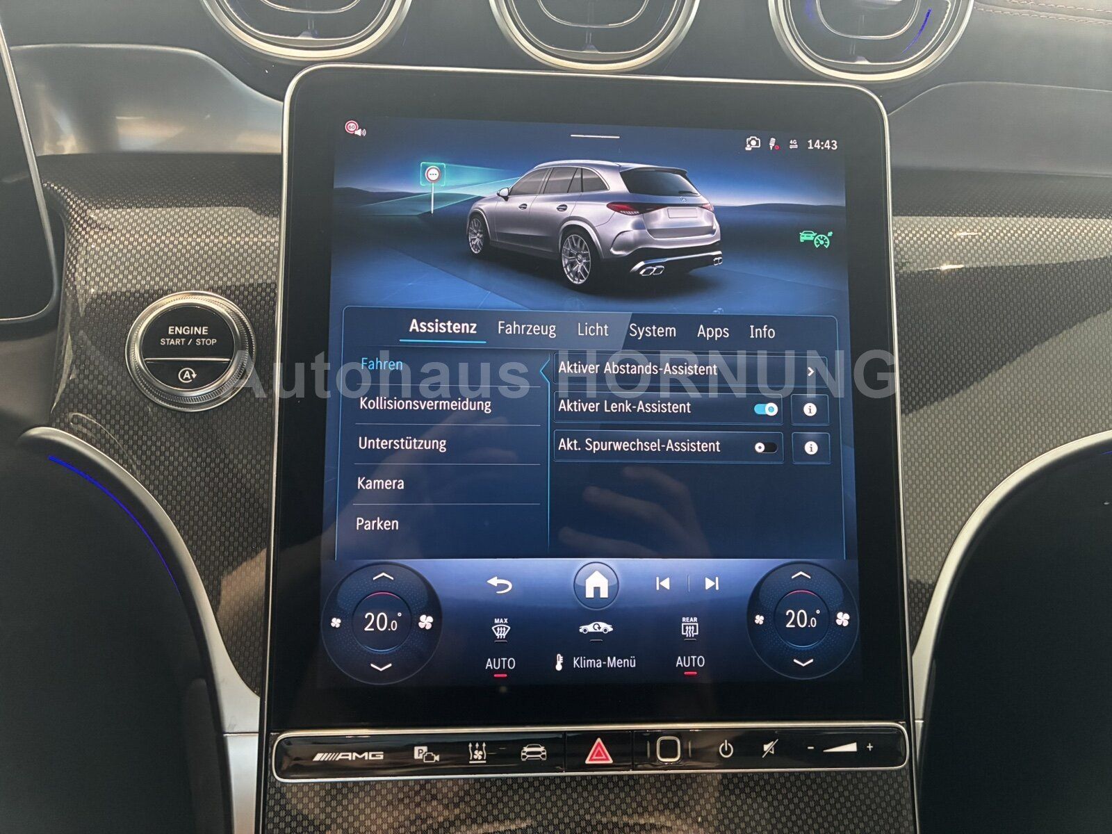 Mercedes-Benz GLC43 AMG 4M STDHZ NIGHT DIST 360° PANO BURM AHK