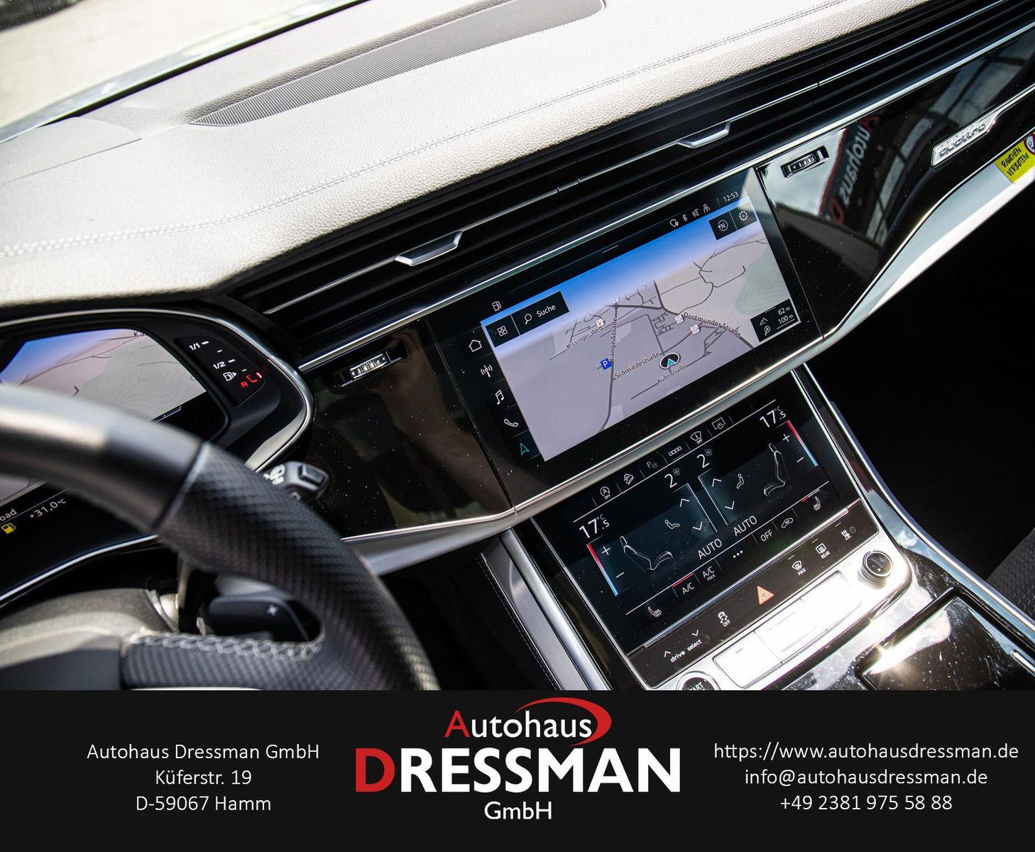 Audi Q8 55 TFSI S-Line MATRIX PANO B&O ACC STHZG HuD