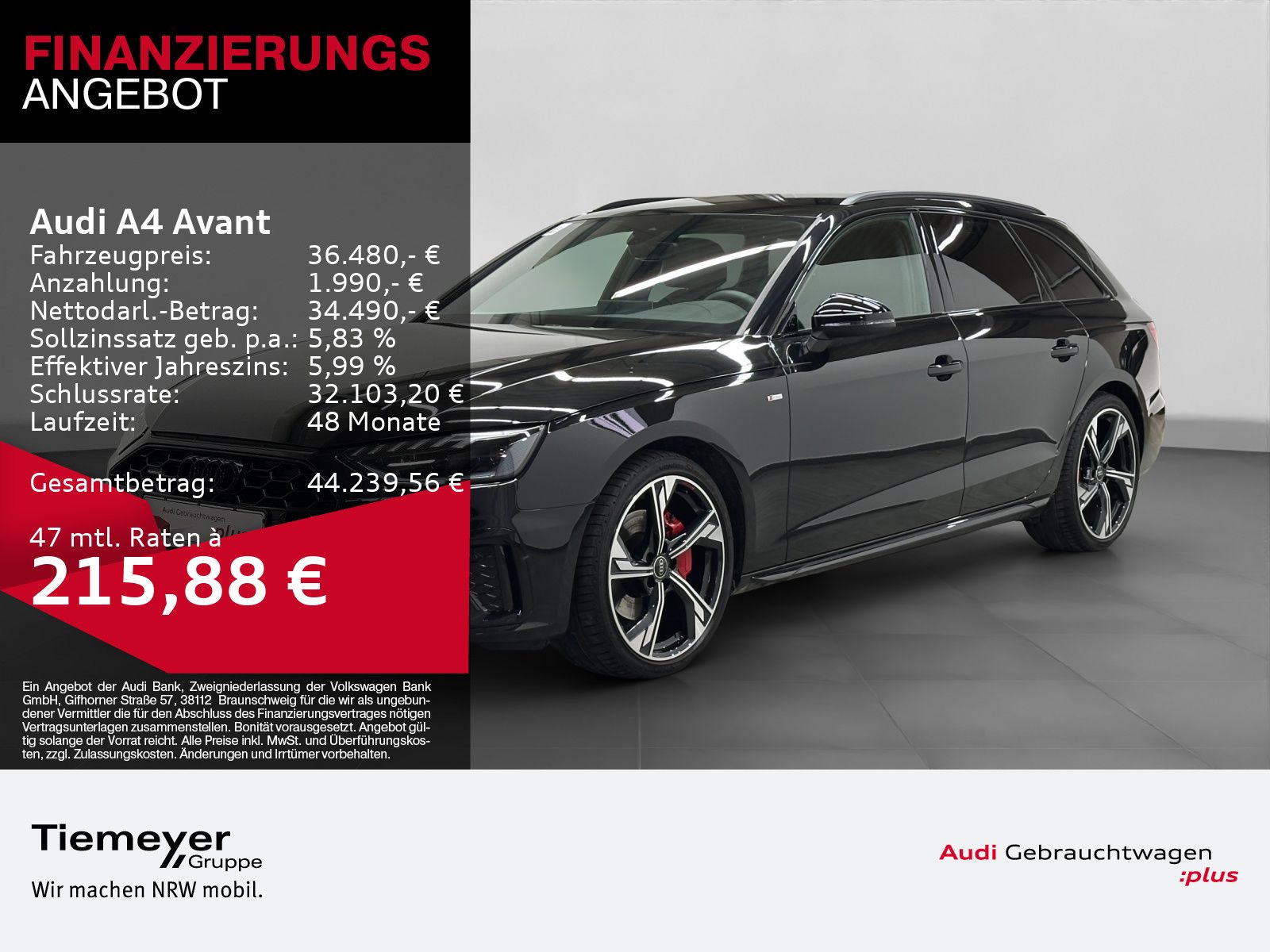 Audi A4 Avant 40 TFSI Q 2x S LINE NAVI+ VIRTUAL SPORT