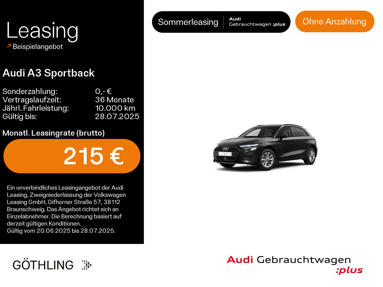 Audi A3 Sportback 30 TDI S tro - Samsaru's Car Outlet