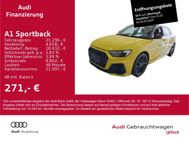 Audi A1 Sportback 30 TFSI S line - Samsaru's Car Outlet