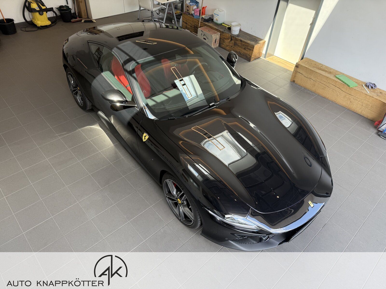 Ferrari Roma/ 1. Hand/ Keramik Scheckheft/ Klima