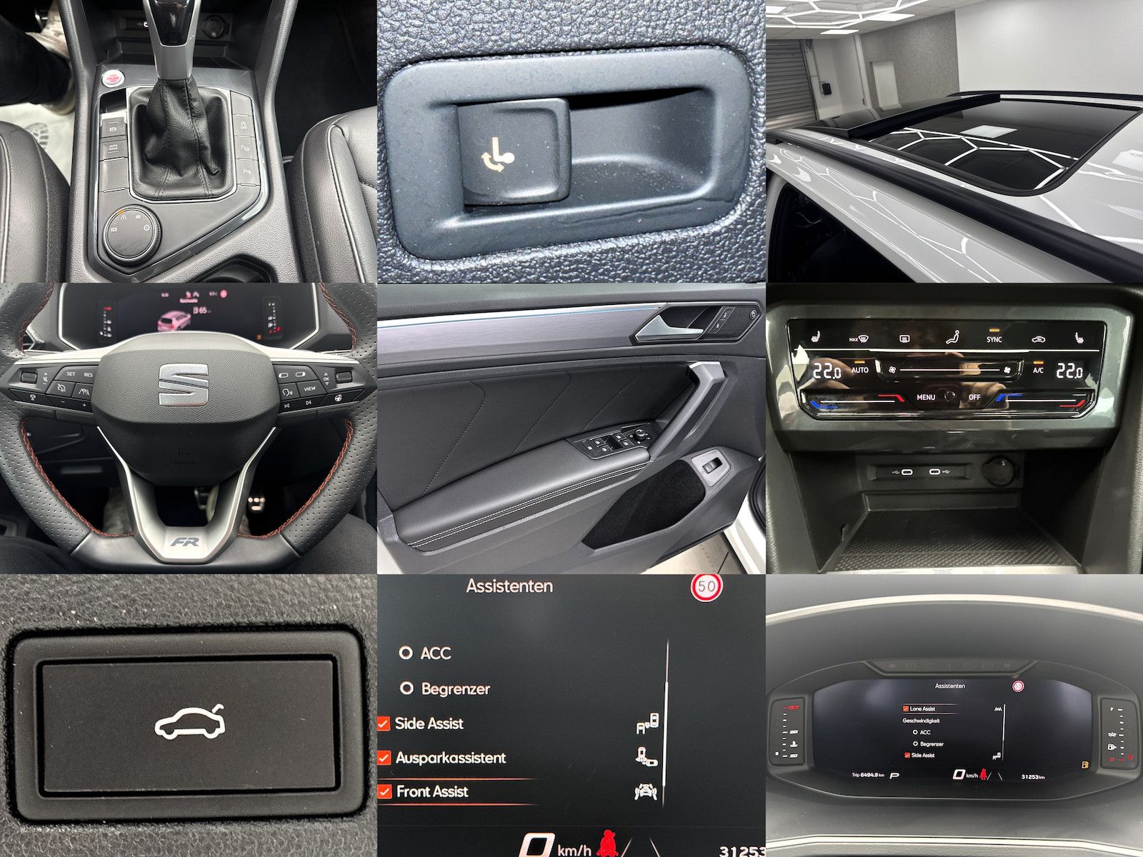 Seat Tarraco 2.0 TDI FR Line Sport AHK Pano 7Sitzer L