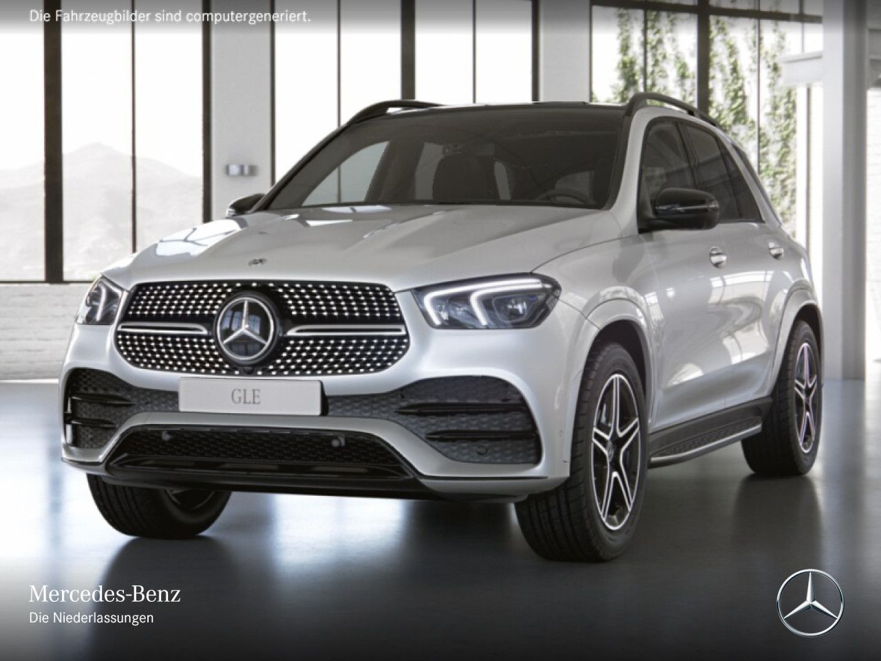 Mercedes-Benz GLE400d4M AMG Dist/Pano/Burme/Airm/Trittb/7.Sitz