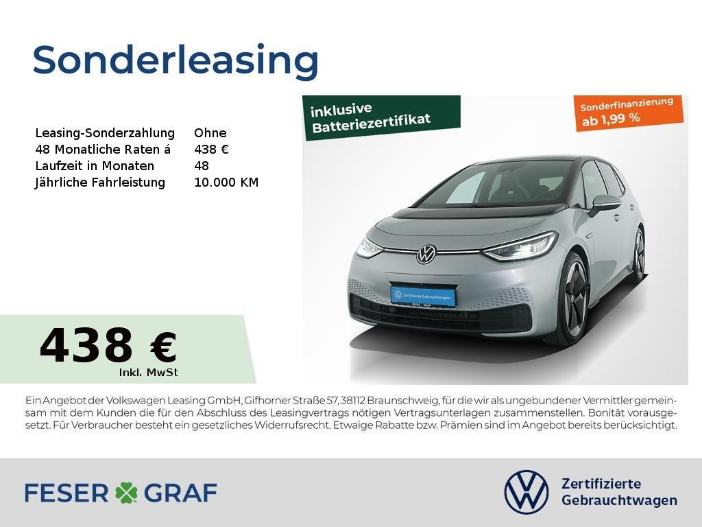 Volkswagen ID.3 Pro Performance Navi Pano Kamera LED SiHz