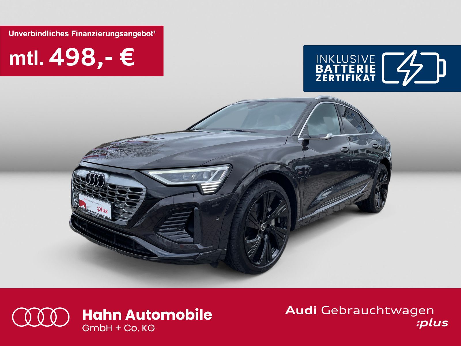 Audi Q8 Sportback e-tron 55 quattro S line AHK B&O HU