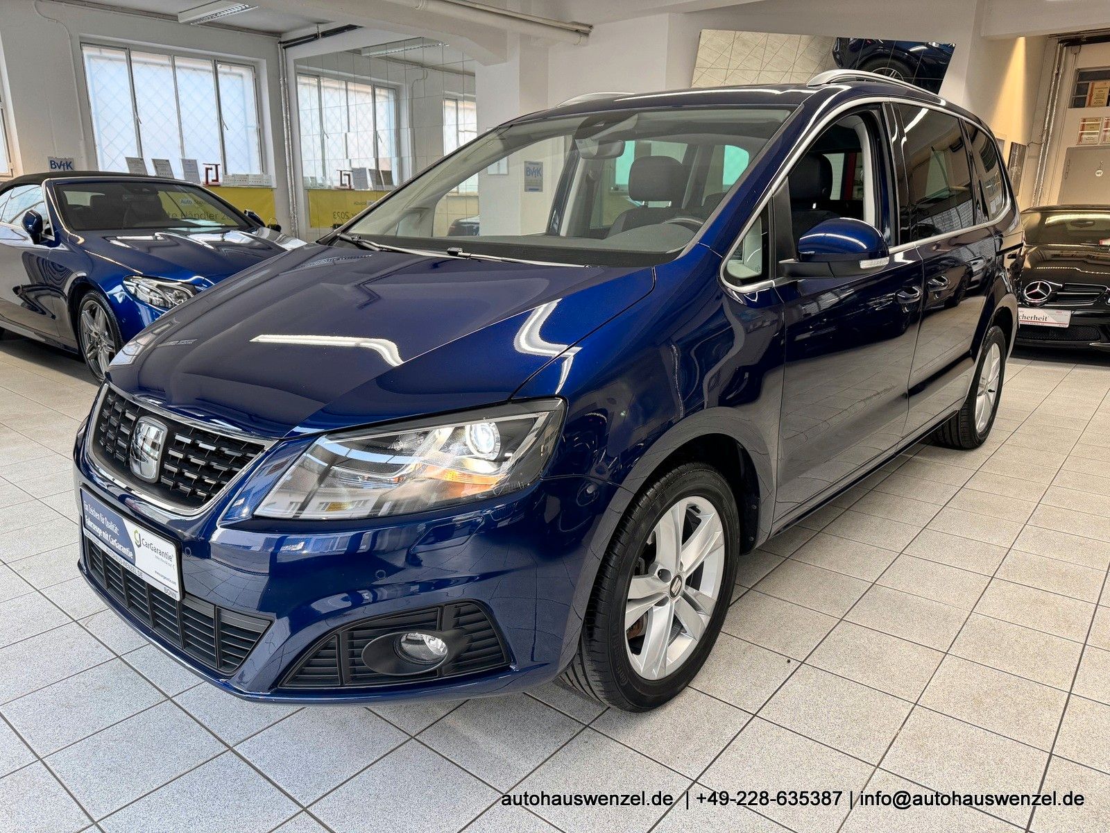 Seat Alhambra 2.0 TDI Aut. Xcellence 7-SI. PANO AHK
