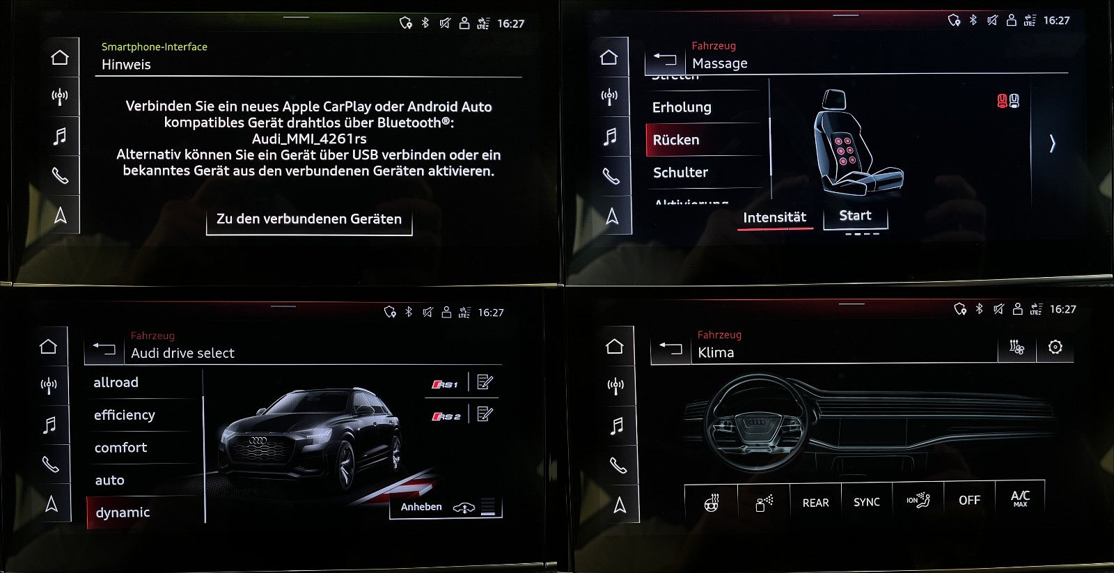 Audi RSQ8 4.0|HUD|KERAMIK|CARBON|SOFT|LUFT|3D|MASSAG|