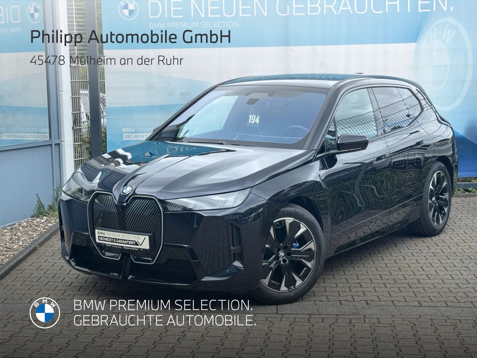BMW iX xDrive45 M Sport AHK Autobahnas. PA-Pro h&k