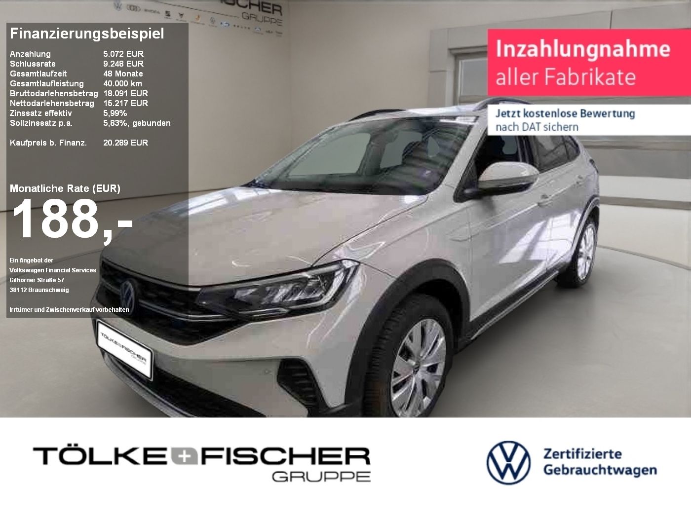 Volkswagen Taigo 1.0 TSI Life - Samsaru's Car Outlet