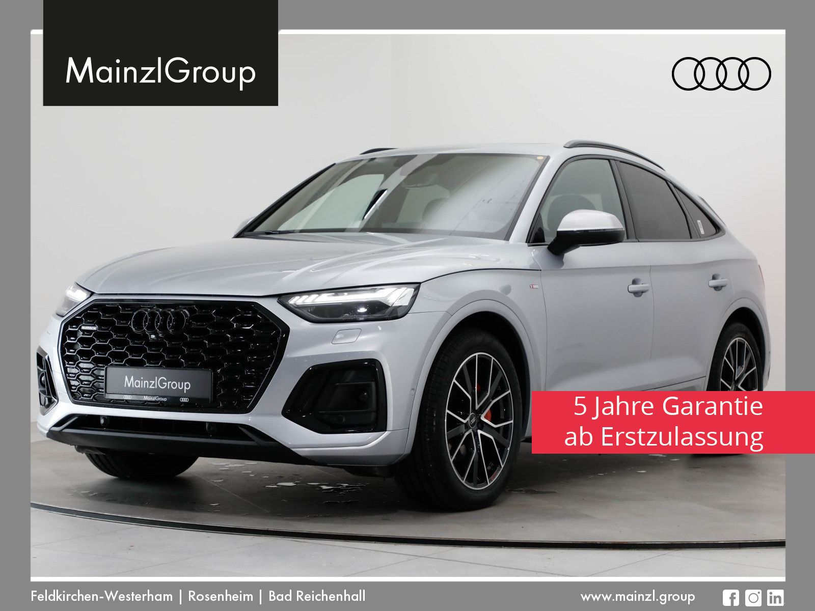 Audi Q5 Sportback 40 TDI quattro S line StdHzg Matrix