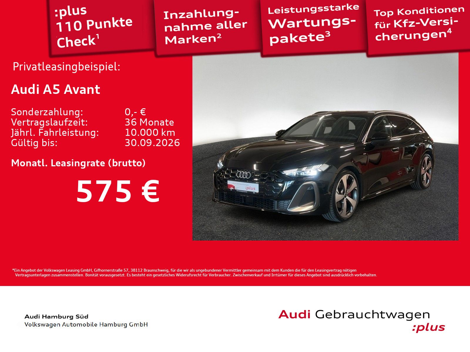 Audi A5 Avant TFSI qu S tronic S LINE/LM20/AHK/MATRIX