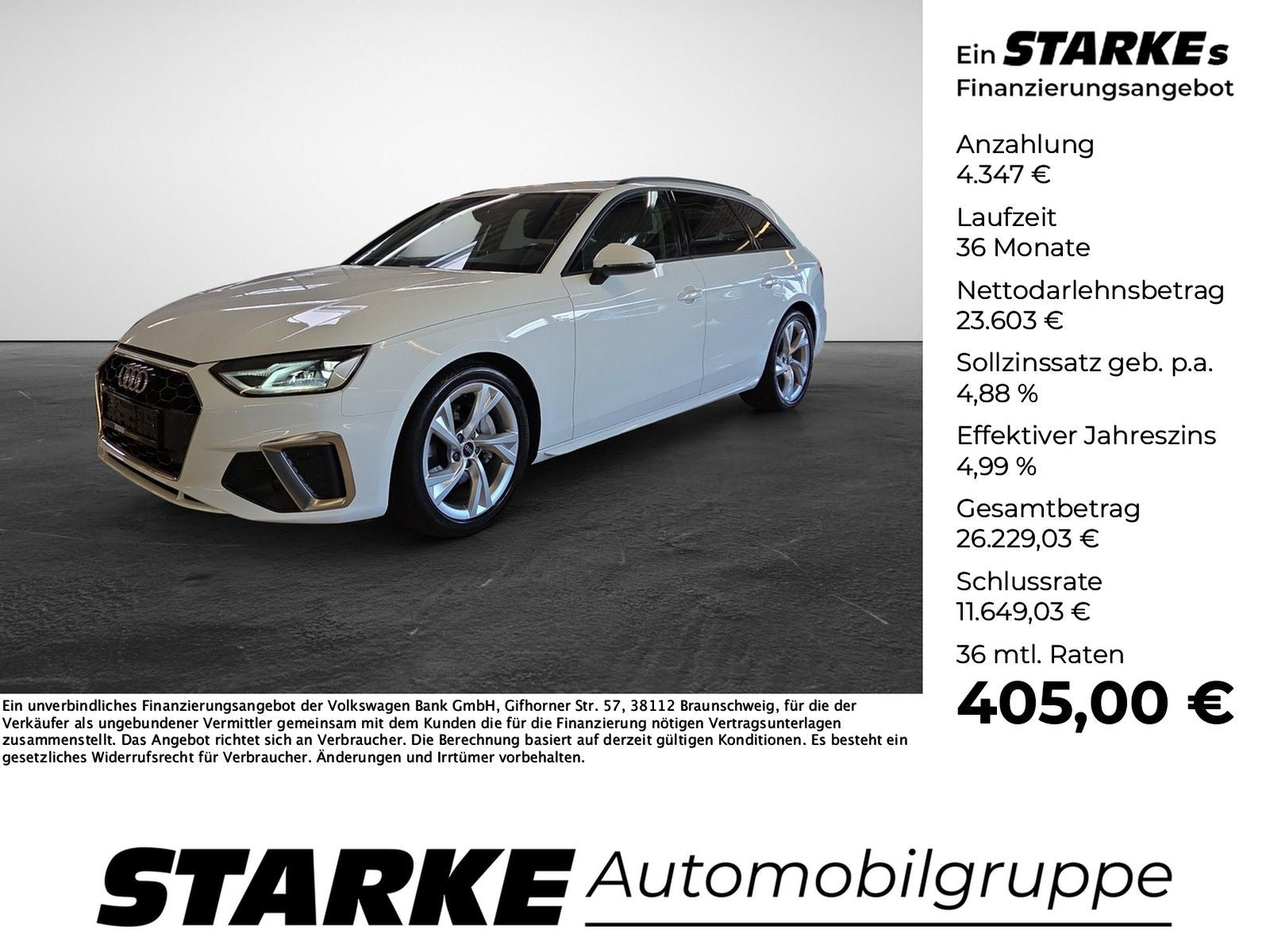 Audi A4 Avant 40 TFSI S tronic S line - Samsaru's Car Outlet