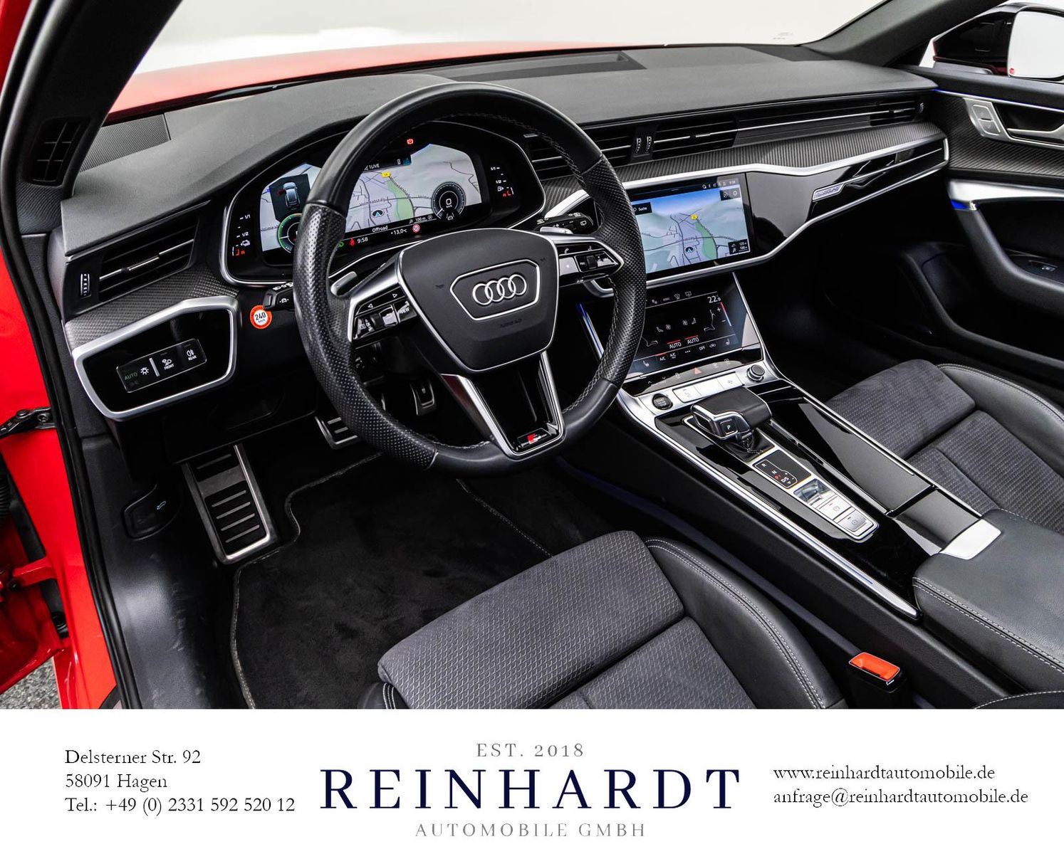 Audi A6 AVANT 55TFSie 2x S LINE BLCK ACC/HuD/PANO/B&O