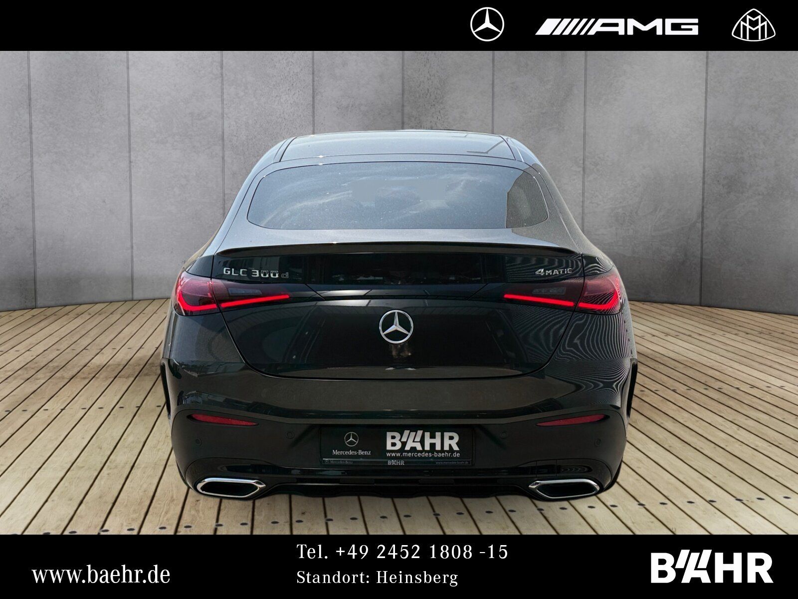 Mercedes-Benz GLC 300 d 4M Coupé AMG+Night/Digital-Light/360°