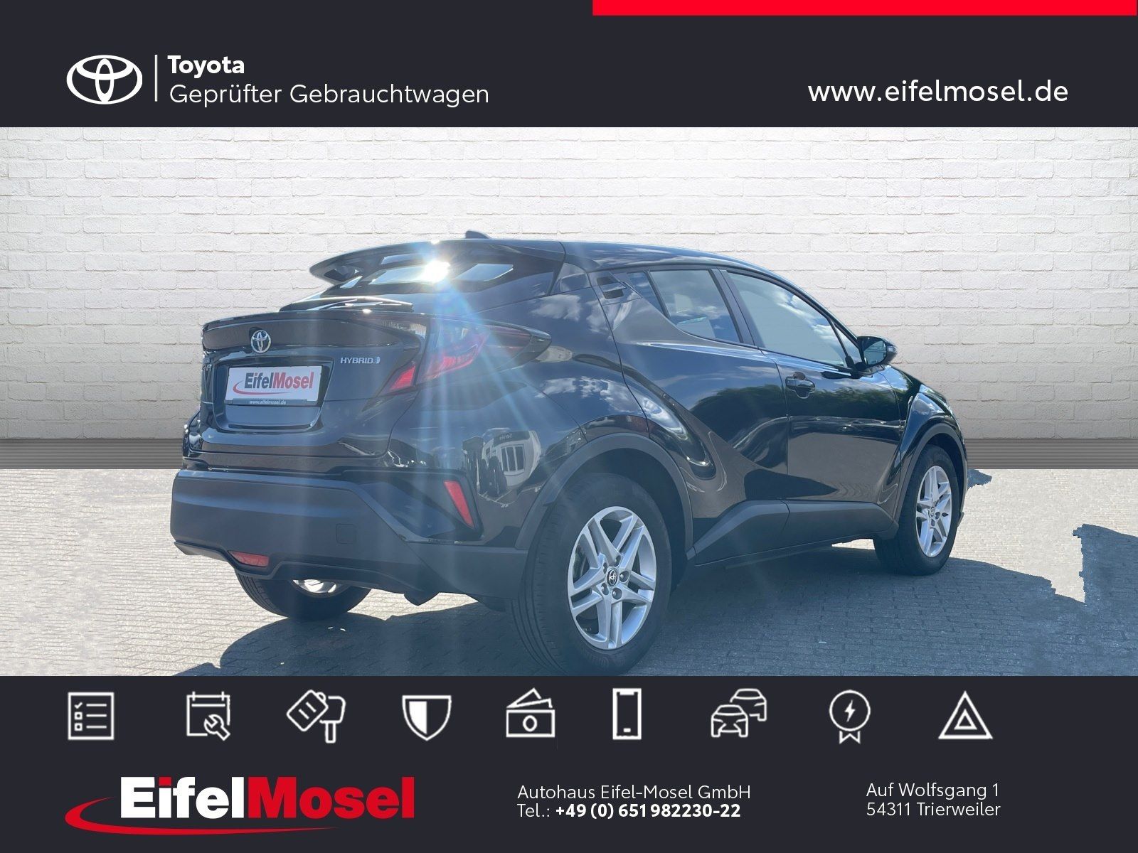 Toyota C-HR 1.8-l-Hybrid 5-Flow - Samsaru's Car Outlet