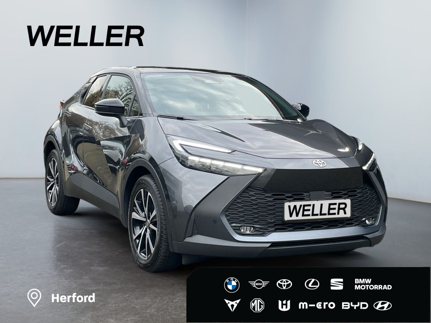 Toyota C-HR 1.8 Hybrid Team D *Navi*LED*CarPlay*el Heck